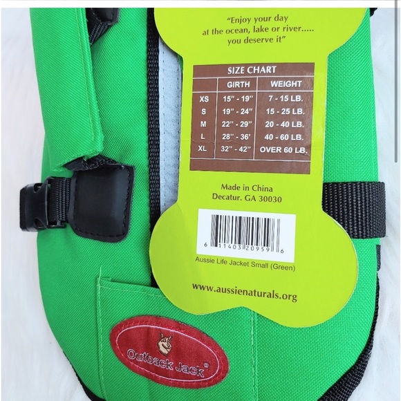 Outback Jack Aussie Life Jacket for Small Dog-Color Light Lavender Purple - Picture 13 of 13